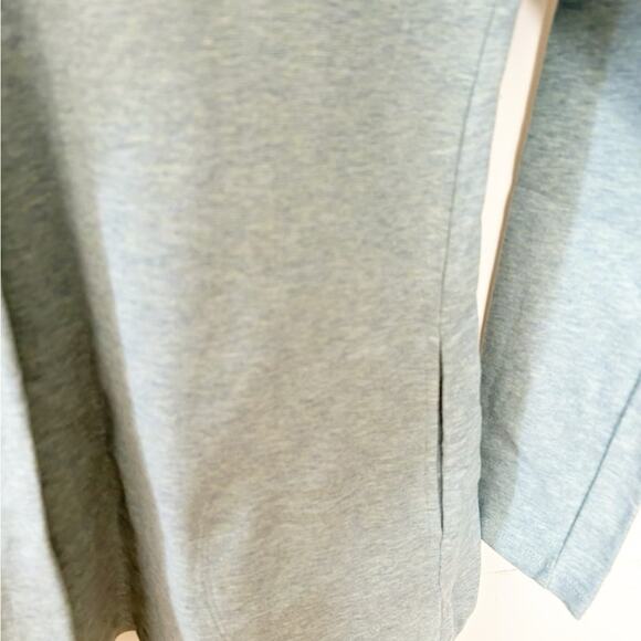 LOGO by Lori Goldstein Cotton Blend V-Neckline Long Sleeve Tunic w/ Pockets XXS - Picture 4 of 6